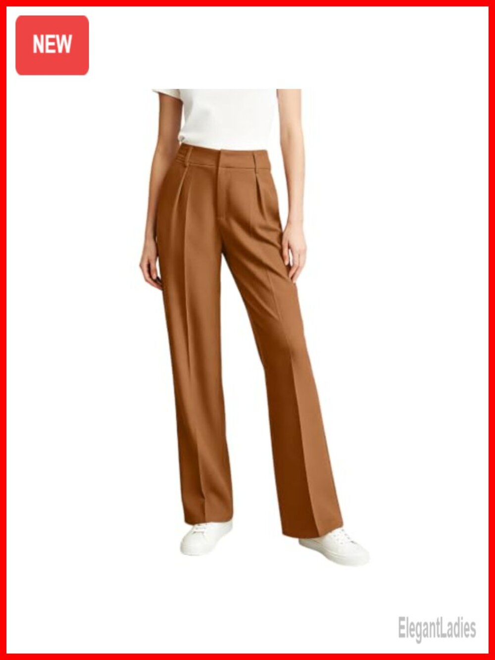 Womens Wide Leg Dress Pants High Waist Work Slacks Trousers